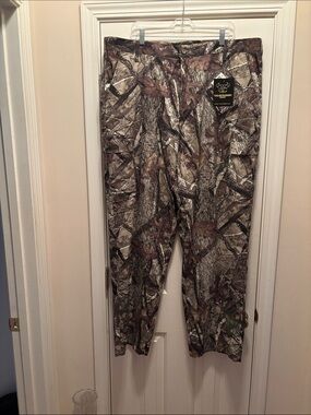 NWT True Timber Men's Camouflage Cargo Pants - Realtree Camo Brown